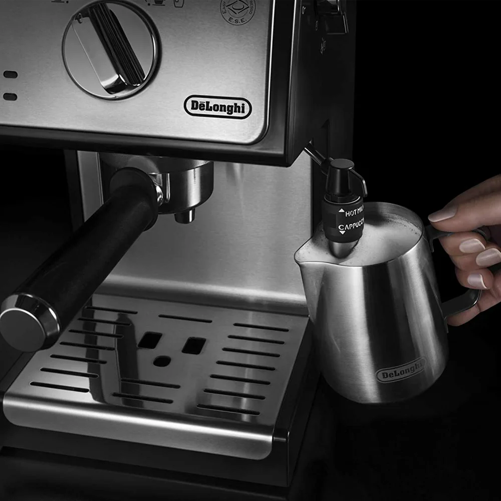 Delonghi ECP 3531 эспрессо и капучино машина. Expresso maker вакуумная машина для кофе кухня inox