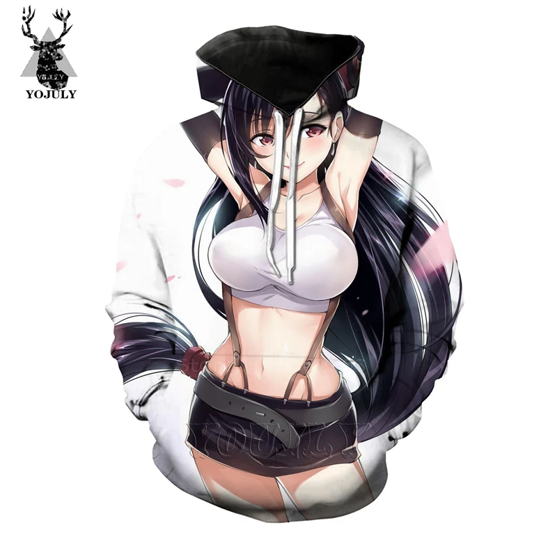 Ahegao, толстовки, Модная белая мужская Толстовка, 3d принт, аниме, сексуальный лоли, толстовка в стиле хип-хоп, с круглым вырезом, уличная одежда, топы, странные вещи - Цвет: 17