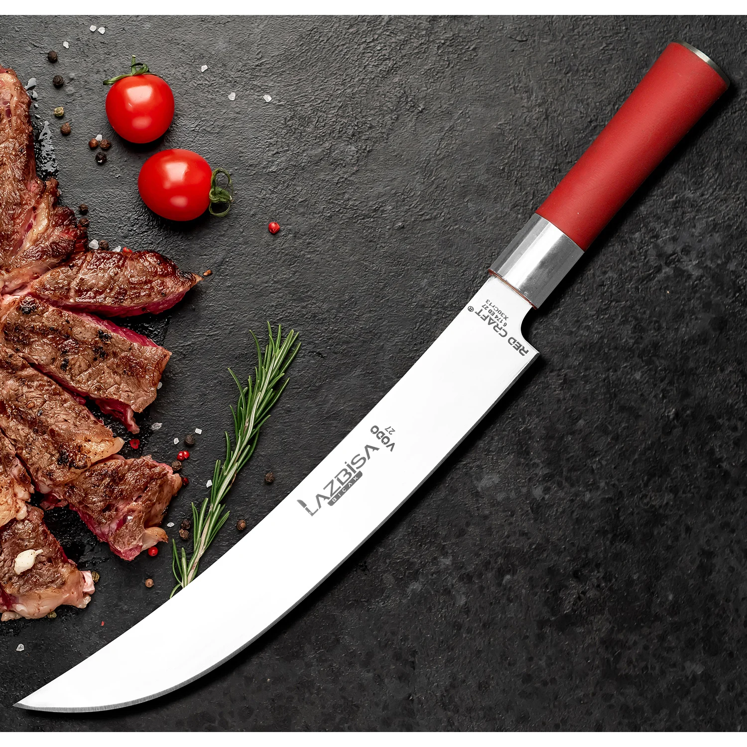 

Набор кухонных ножей, нож шеф-повара (VODO) для мяса, костей, овощей, хлеба, фруктов, серии Red Craft