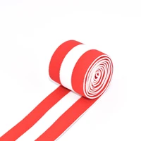 1 5inch38mm red white nylon elastic striped webbing height elastic ribbon purse strap elastic band garment accessories%c2%a0
