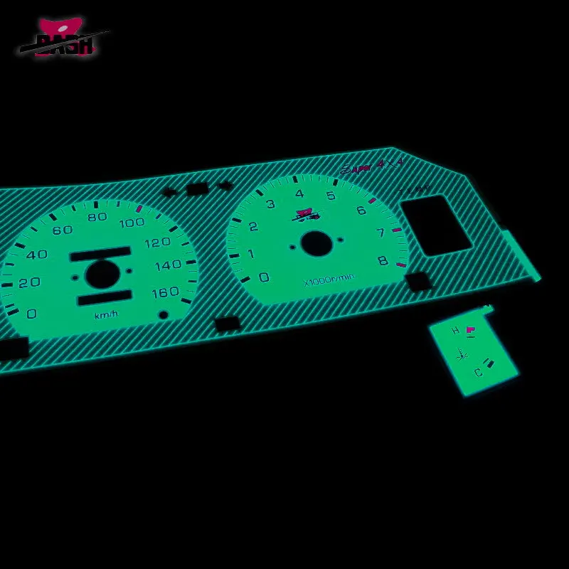 Габаритный индикатор свечения EL для Delica L300 Starwagon 1992 2007 Зеленый светильник
