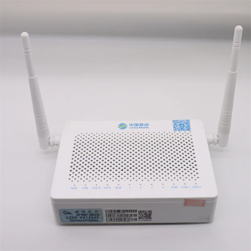 5 шт. ONU б/у F673a V9 Dual Band 4ge + 1tel 2usb Ac 5g Wifi Ont Gpon Волоконно оптический модем сетевой