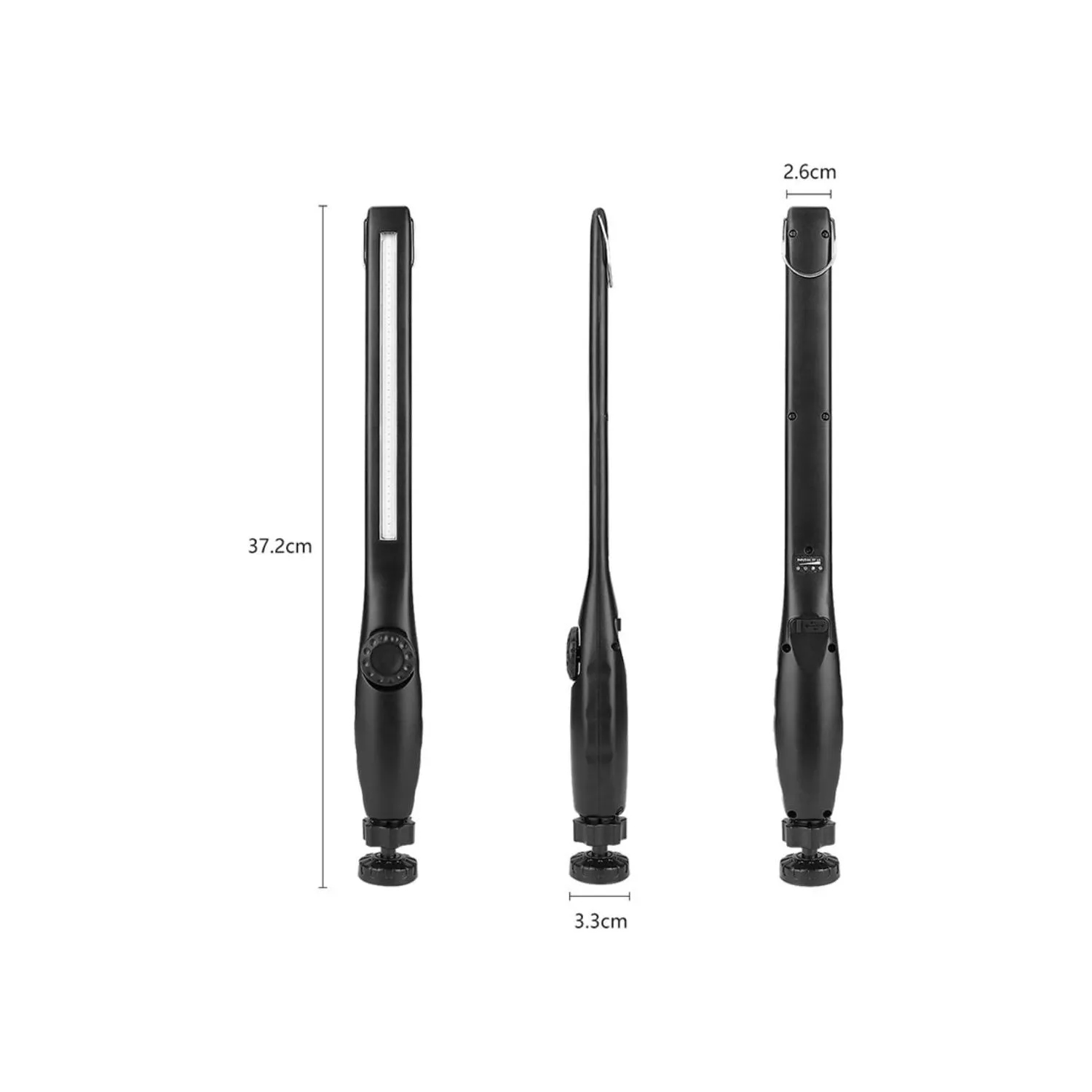 

Portable Handheld Uv Sterilization Lamp Rechargeable LED Disinfection Light Black