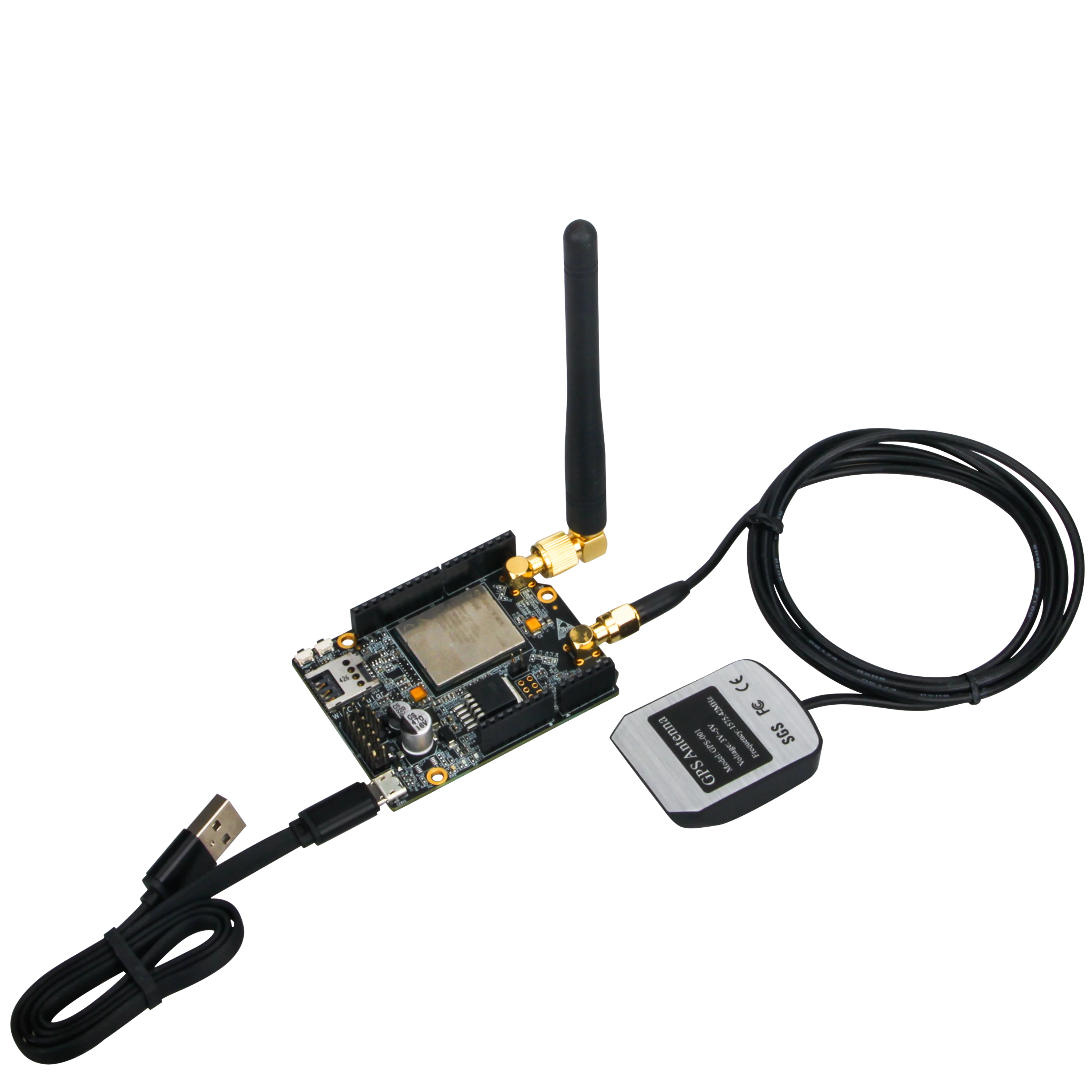 WisDuino Cellular | RAK2011 BG96 Shield cellular standard: 2G/EGPRS 4G/LTE Cat M1(eMTC) NB1(NB IoT) RAKwireless|Запасные части|