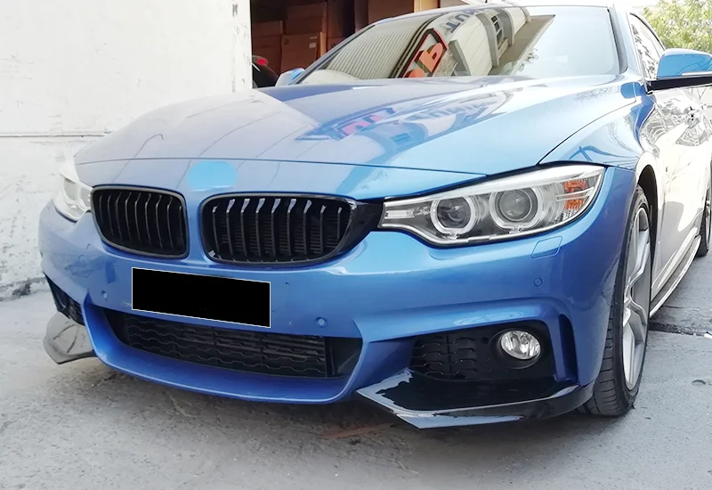 2014-2018 для Bmw F32 F33 F36 435i M Tech передний бампер губ сплиттер фартук откидной угол