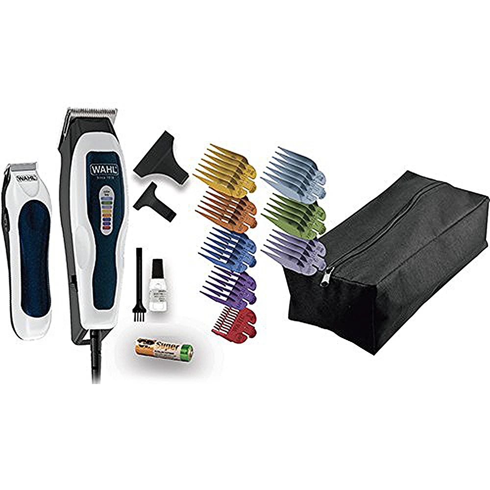 Wahl 1395 Shaving Machine Color Pro 100 Combo Corded Pack Hair Trimmer + Precision Clipper Pro 100 1395-0465