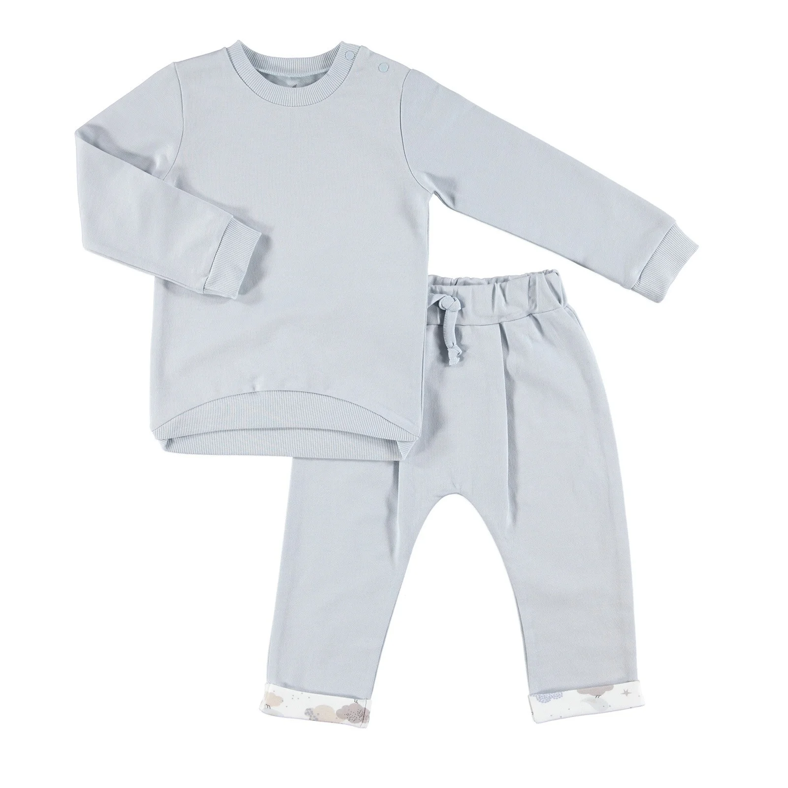 Ebebek/модный клубный комплект зимней детской толстовки для новорожденных| |