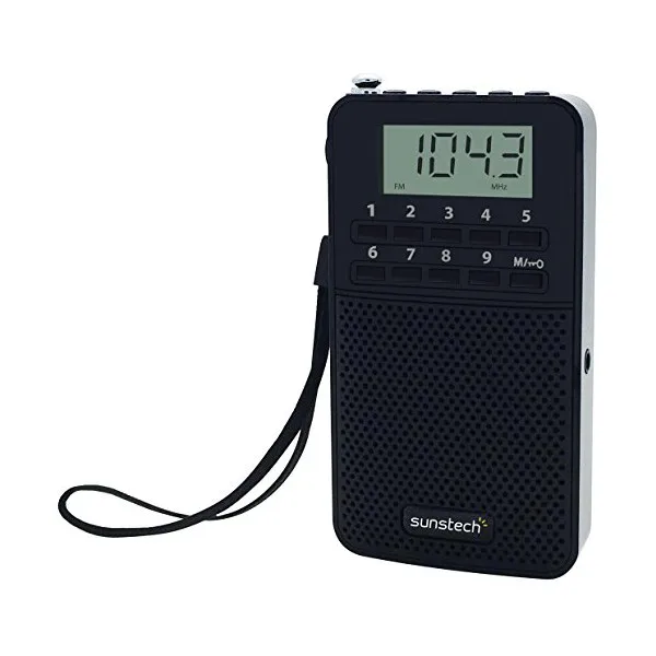 ТРАНЗИСТОР радио Sunstech RPDS81BK AM/FM PLL 20 mW черный| |