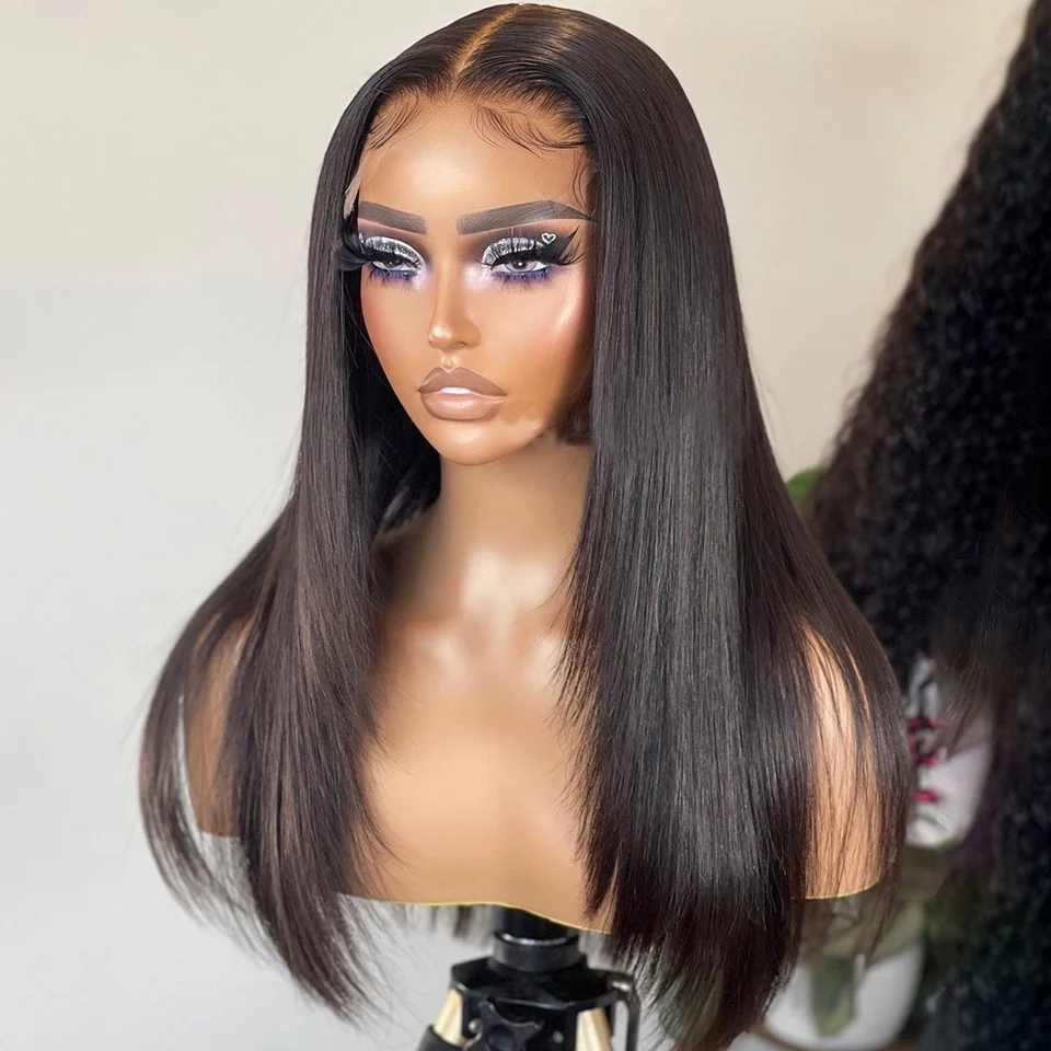 Straight 13X4  Lace Front Human Hair Wigs HD Lace Frontal Human Hair Wigs Brazilian Straight Lace Frontal Wig For Black Women