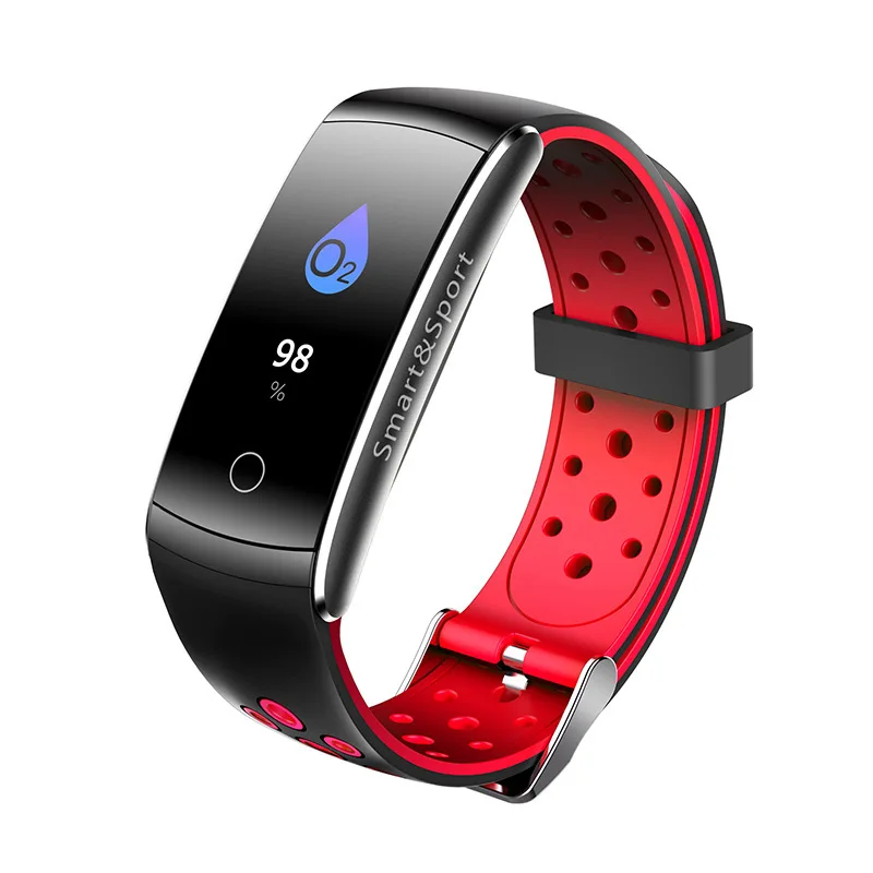 

ZY Electronic World New Q8S Smart Bracelet 0.96 Inch IPS HD Color Screen IP68 Waterproof Bluetooth 4.0 Long Standby