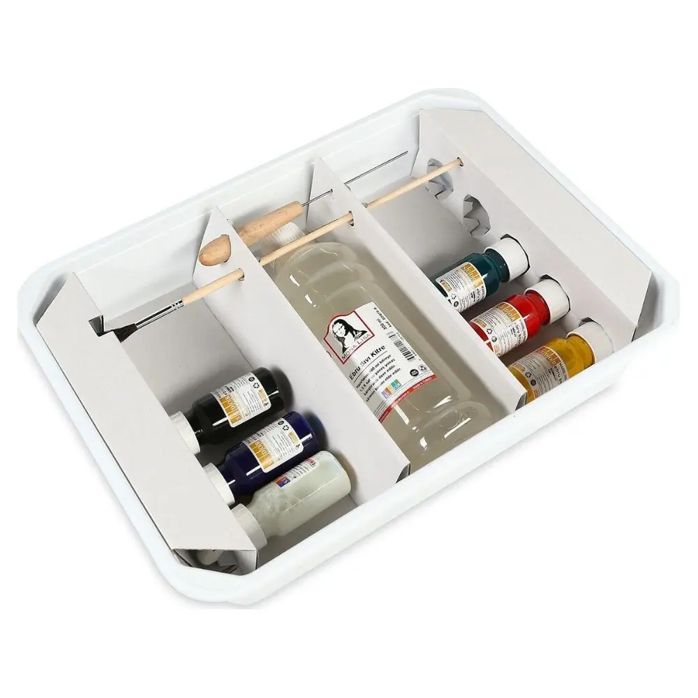 Гидрографический переносной творческий набор для рисования на воде мраморных