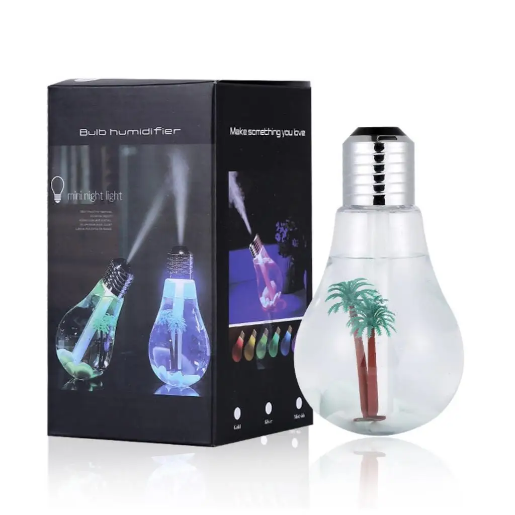 

Portable Ultrasonic Air Humidifier Usb Led Luminaire