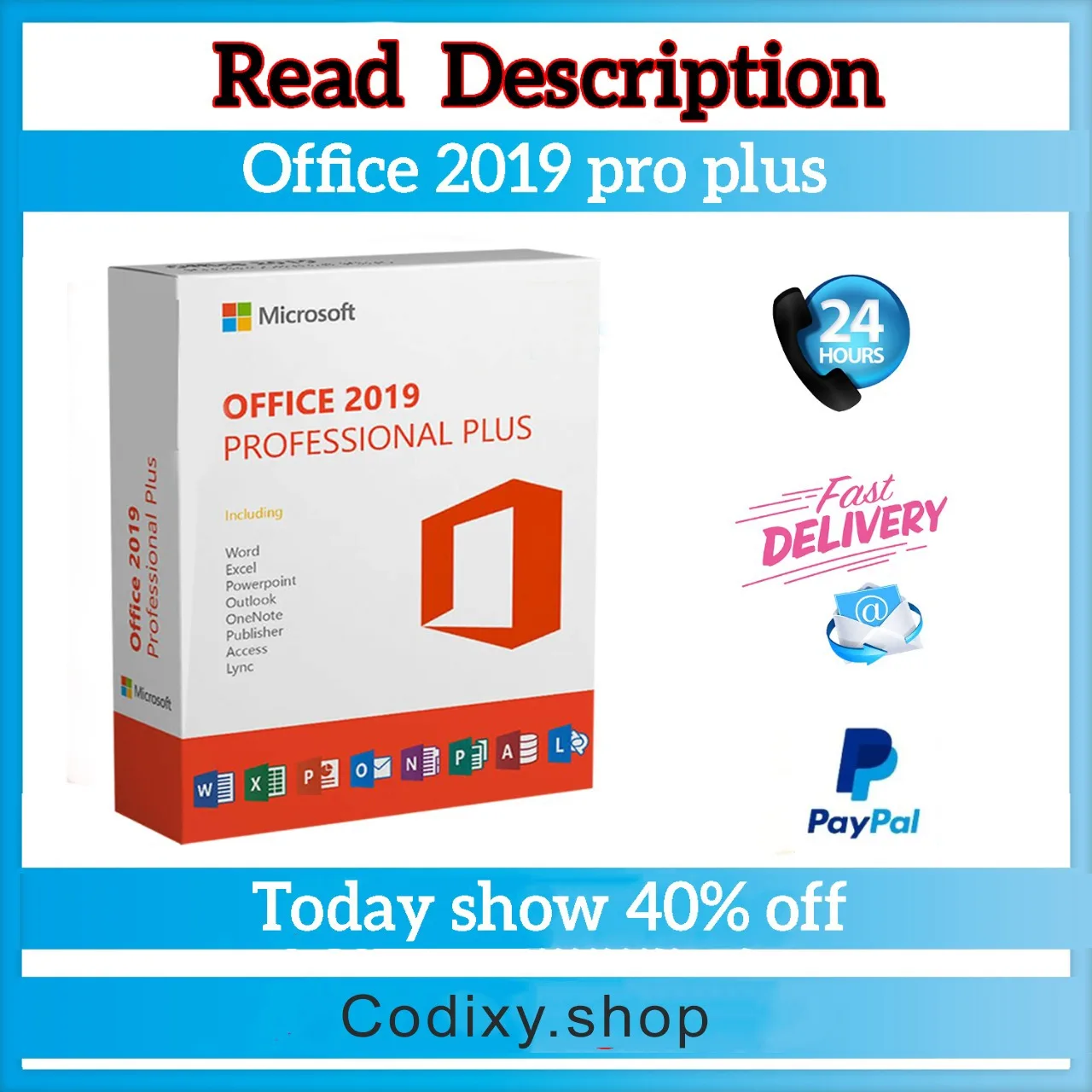 

{Office 2019 Pro Plus Key - READ DESCRIPTION-}