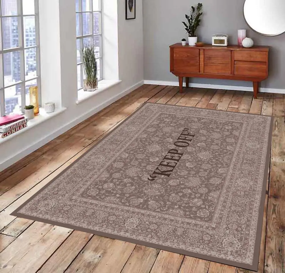 

KEEP OFF 81 Patterned Carpet ,Non Slip Floor Carpet,Teen's Carpet,Turkish Rug