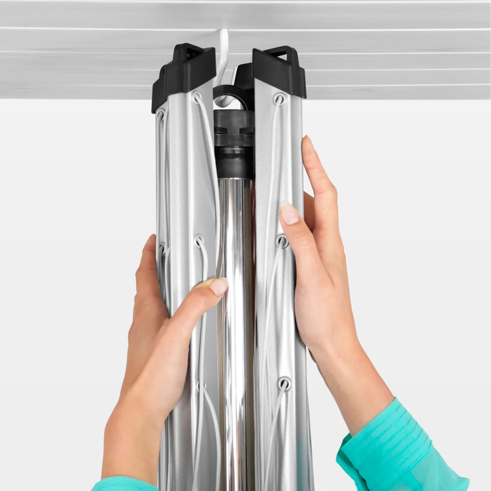 Сушилка уличная для белья Brabantia &quotTopspinner&quot 50м навески антрацит 290343|Сушилки белья|