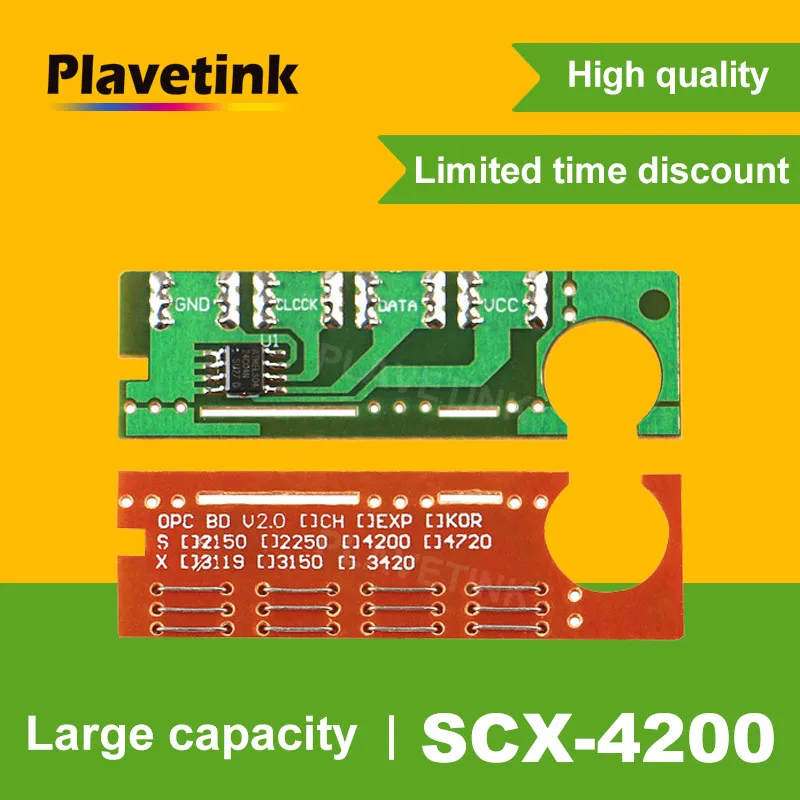 Запасной картридж для Samsung SCX D4200A SCX4200 SCX4210 4200 SCXD4200A 4210 D4200A|Чип картриджа| |