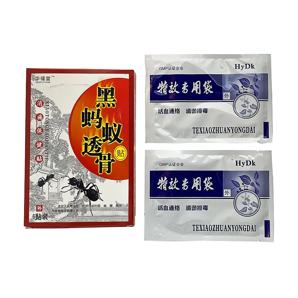 Пластырь Черный муравей для суставов (Black Ants Speranskia Health Paste) 6 шт. |