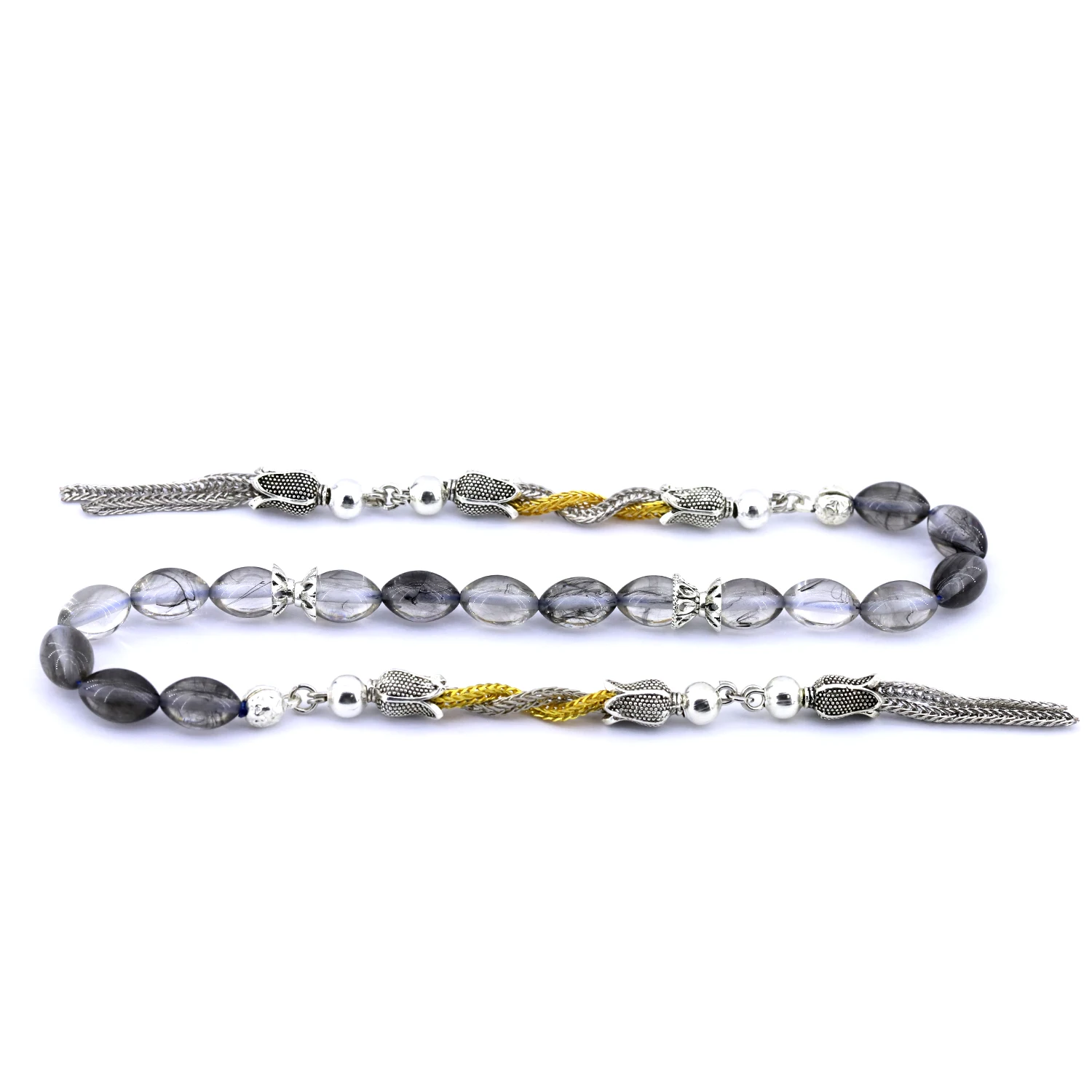 Мужской дизайн Zaza натуральный порошок янтарный четки тасбих | Кулон кисточки