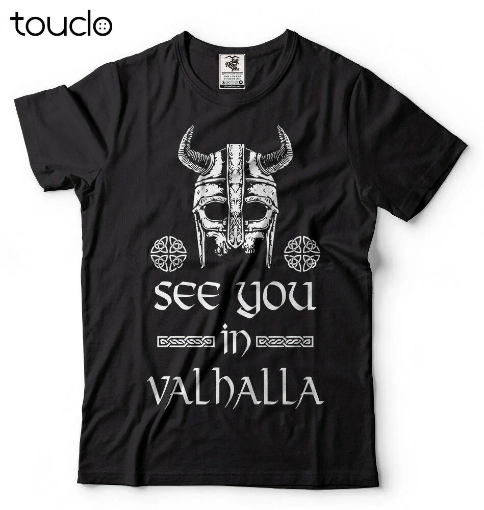 

See you in Valhalla T-shirt Ragnar Lothbrok T-shirt Tee Shirt Tee