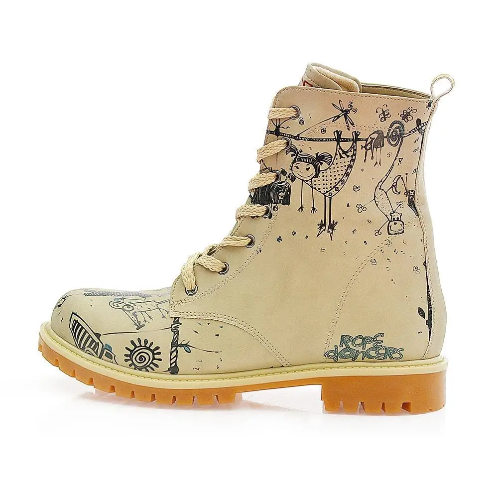 Ботинки мартинсы Женские GOBY Rope Wolker TMB1005 (Турция) | Обувь