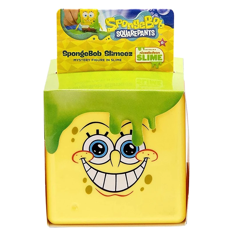 Игровой набор SpongeBоb спанч боб со слизью слайм слизь игрушка игра дети подарок