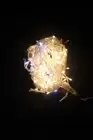 Световая новогодняя рождественская праздничная гирлянда бахрома (айсикл-лайт) 3x0.7 м, 220В, цвет теплый белый с flash