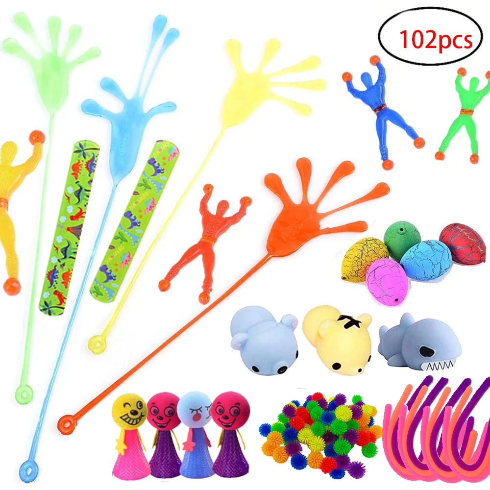 

102pcs Party Favors Toys Assortment For Kids Birthday Party School Classroom Rewards Toys Gift For Kid Adult Gifts Supplies