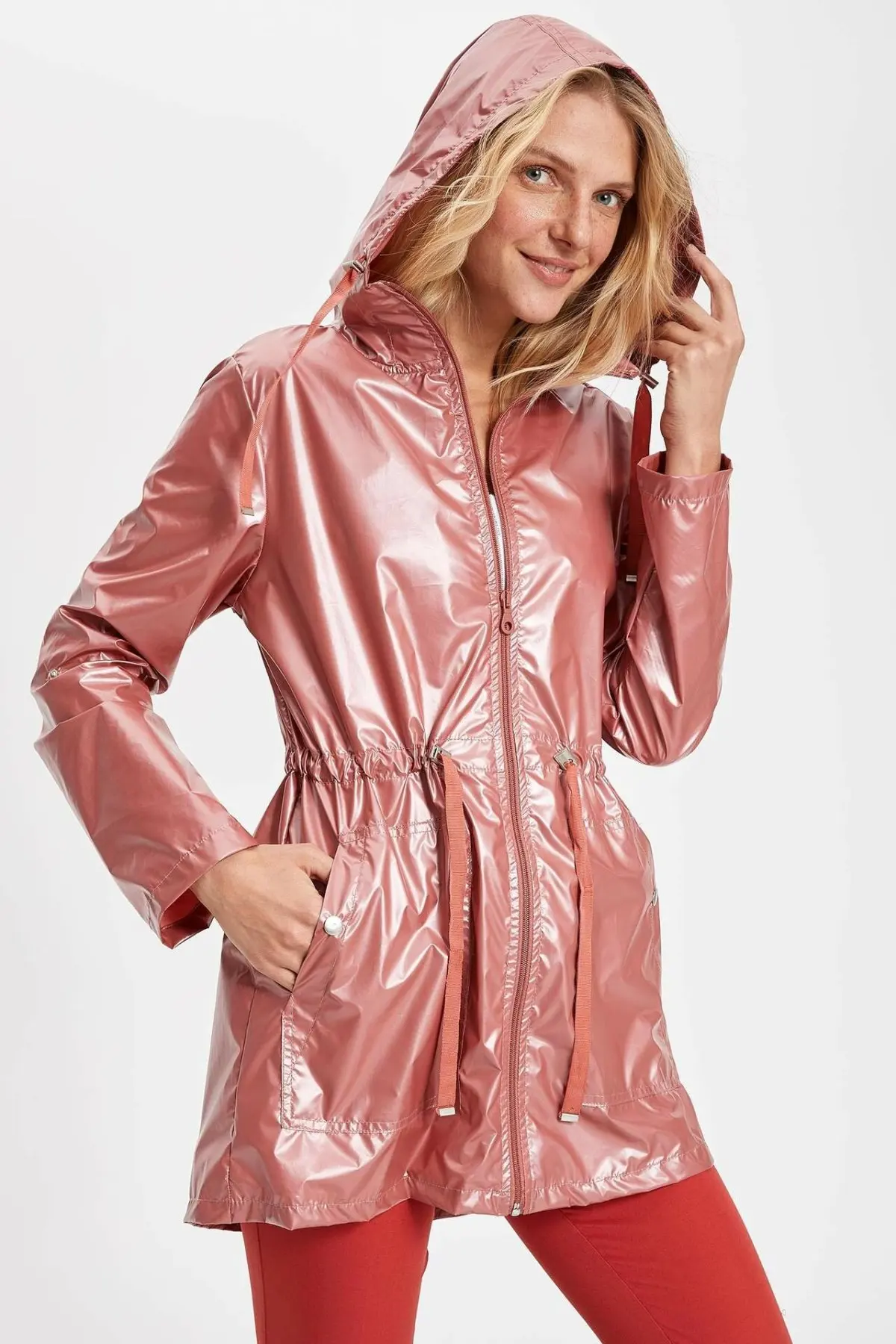Дефакто женщины Raincoat J6890AZ19SP|Женские куртки| |