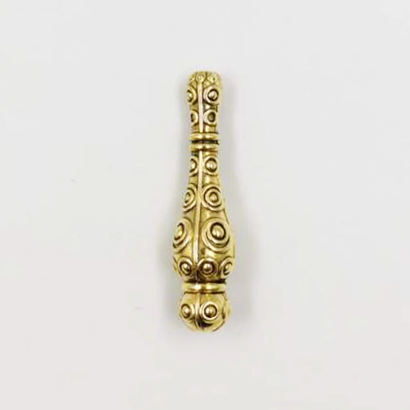 Making tasbih Alloy part minaret beads Muslim Emamu accessories Tasbih Metal beads Rosary Bracelets accessories images - 6