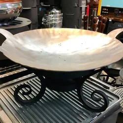 Садж с подставкой, металлический 35см