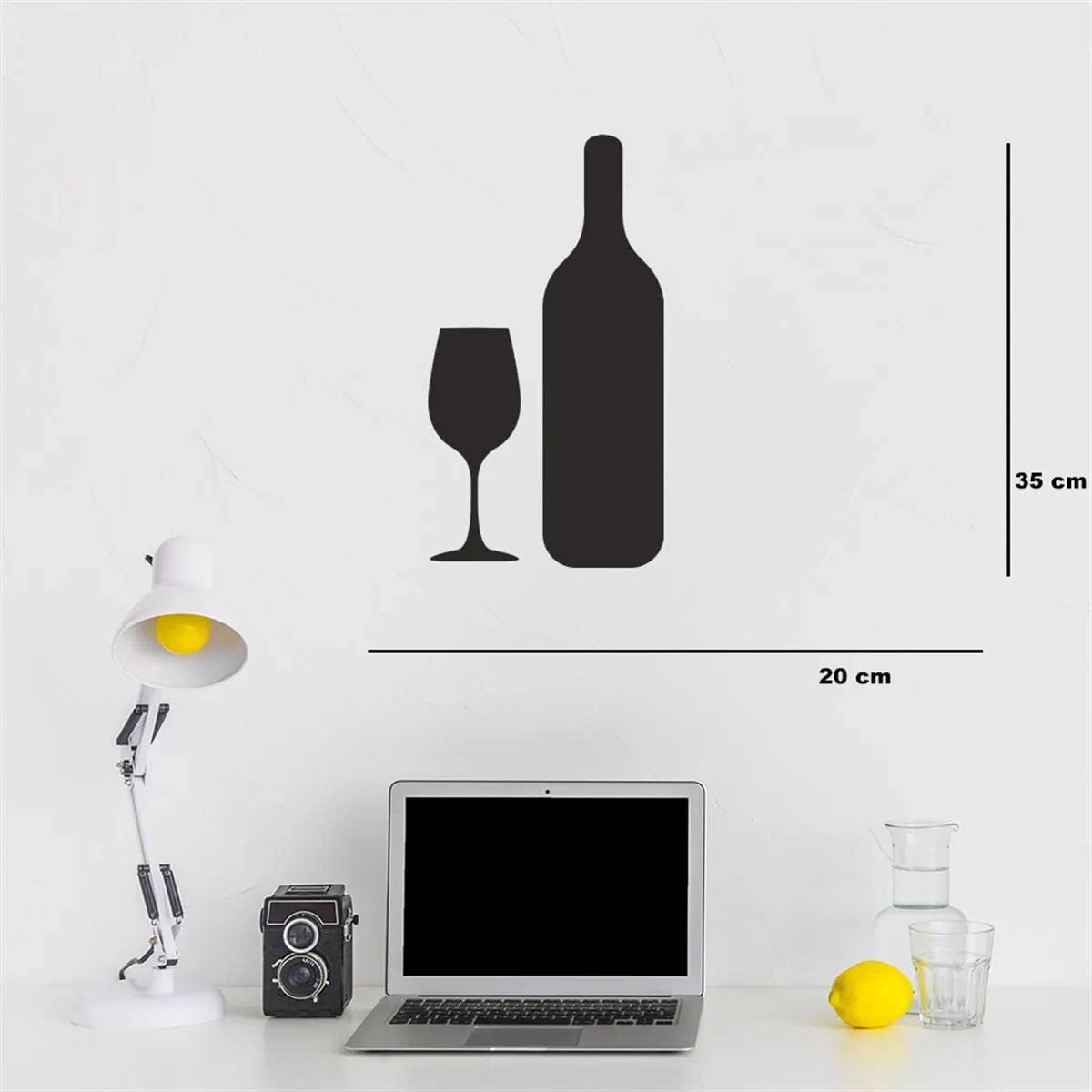 

3D Wall Wood Laser Cut Wine and Glass Design Wall Decoration Decor New Style Your Home Office Art Decoration home Gifts Vintage
