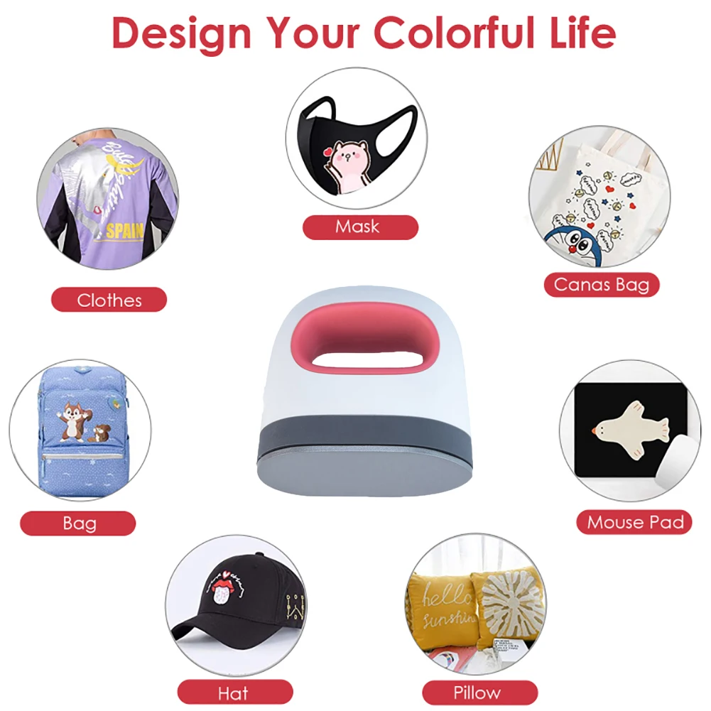 Портативный мини термопресс сублимационная цифровая переносная печатная машина