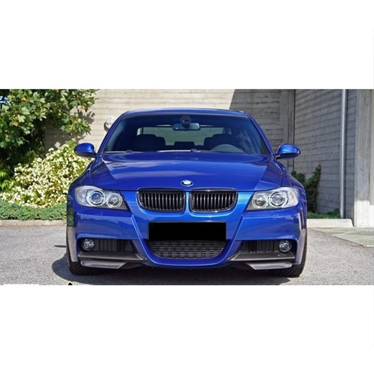 Сплиттер для переднего бампера BMW E90 M Tec 3 Series 2004 2005 2006 2007 2008 2009 2010 2011 2012 глянцевый