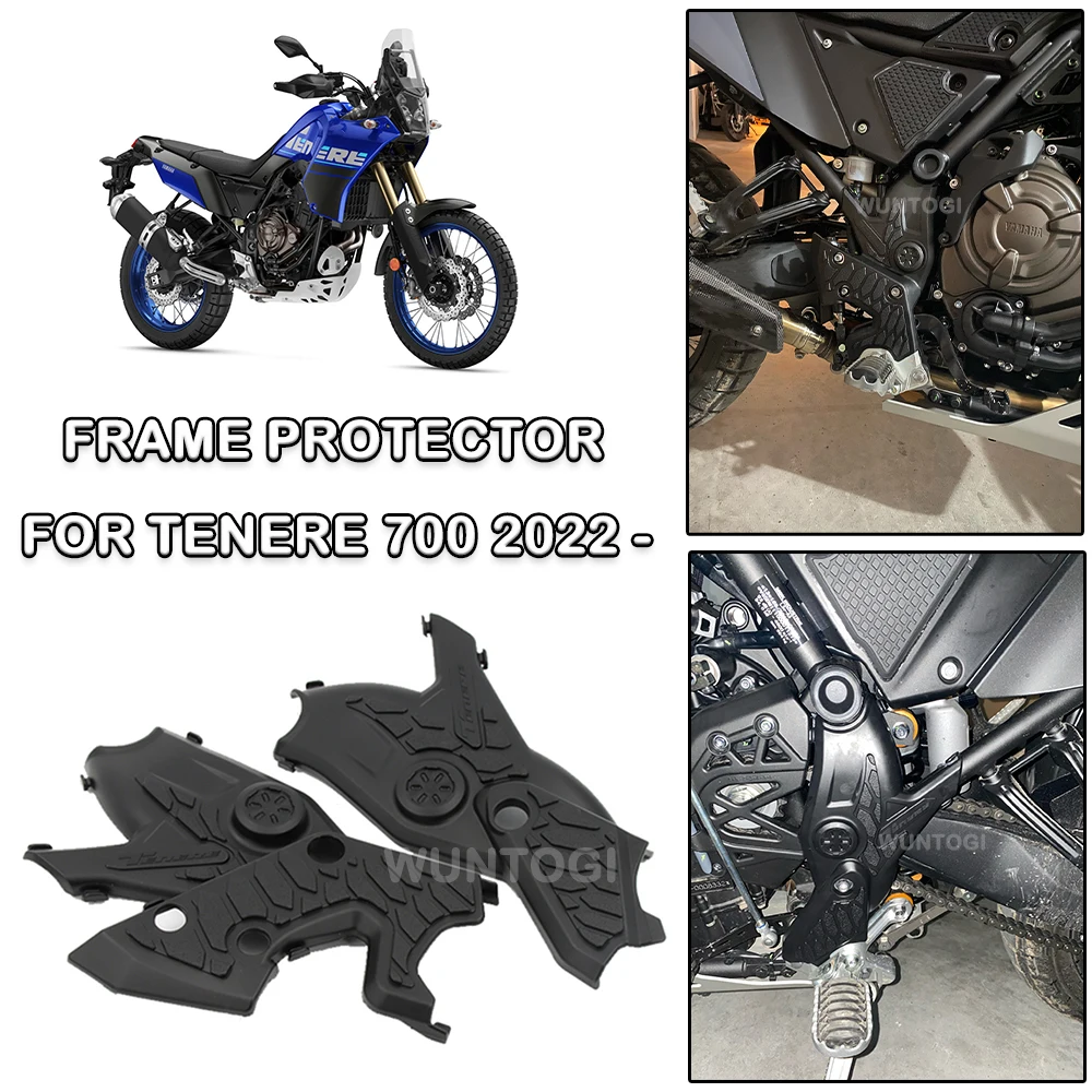 

Tenere 700 Frame Protector for Yamaha Tenere700 2022 Bike Protection Bumper Protection Guard Cover Frame Protectors