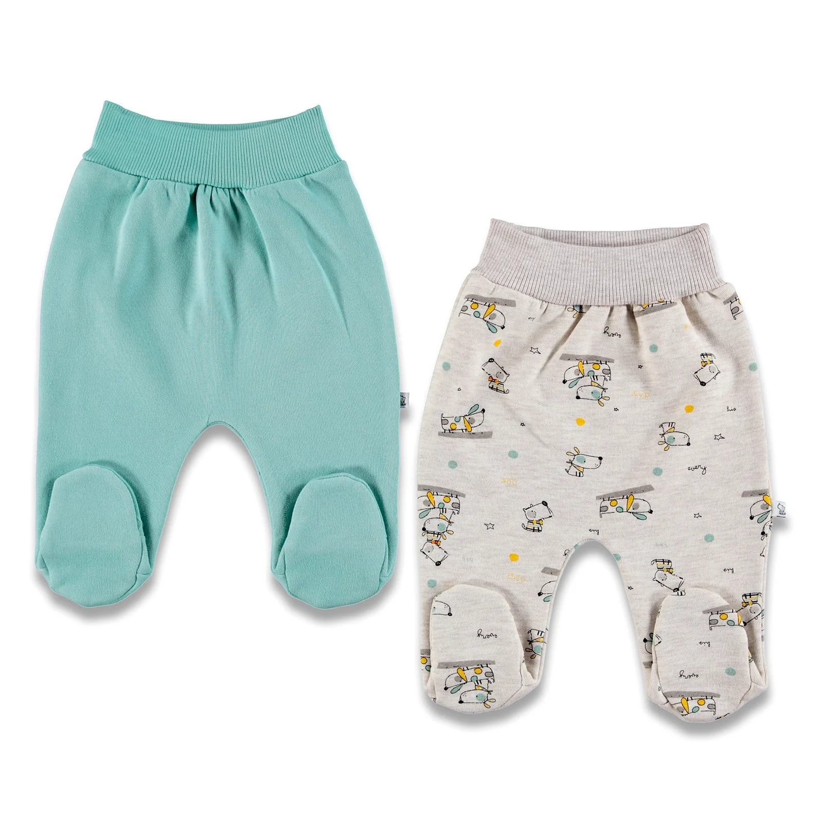 Ebebek Carmin/Детские разноцветные штаны с тремя веревками для собак комплект из 2