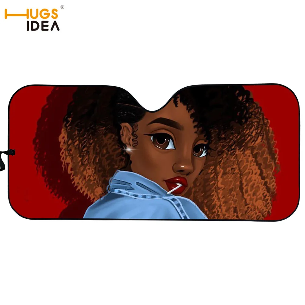 Красное лобовое стекло/солнцезащитные Оттенки для автомобиля черное искусство