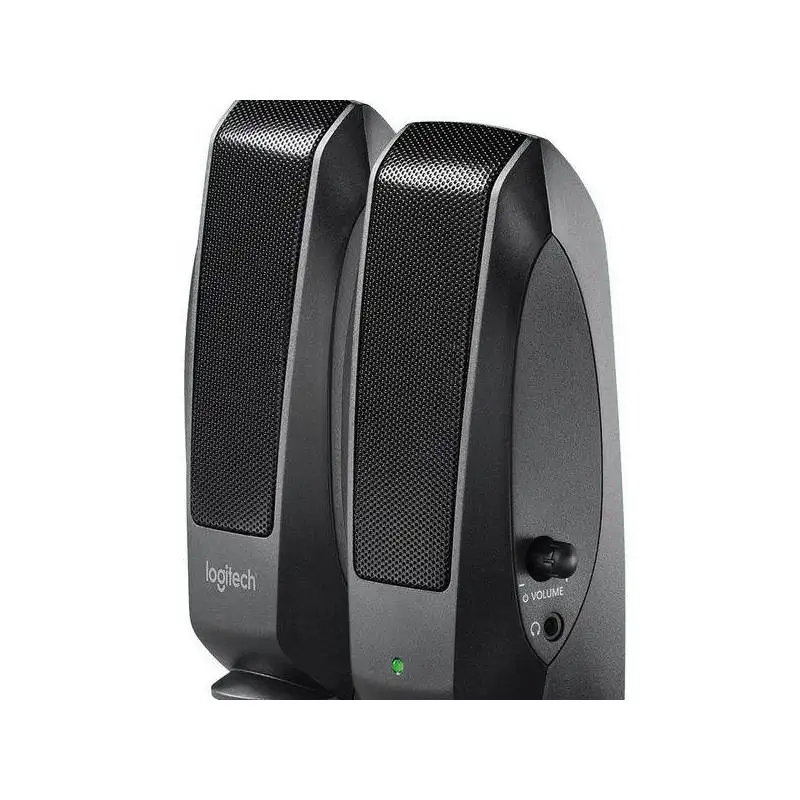 Мультимедийная Колонка logitech S120 2 0 3W OEM черный |