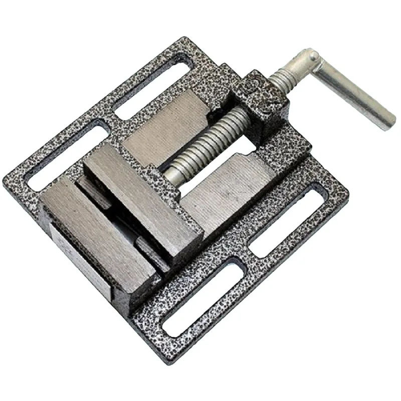 Тиски Станочные для сверлильных станков 80мм тип 2 неповор. ход 82мм паз 12х57мм |