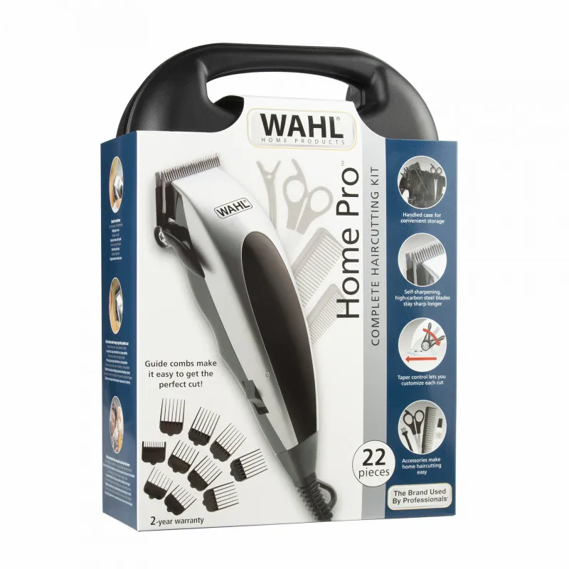 

ORGINAL Wahl Home Pro Hair Clipper 22 Piece Complete Men's Haircutting Kit 09243-2216 Professional Haircut Razor Shaver Trimmers