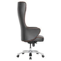 Space Office Coupe Manager Chair-BLACK