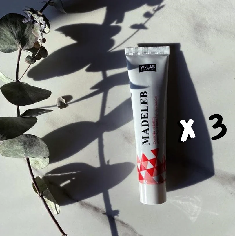 

Madeleb Skin Renewal Cream 40x3 PCs Total 120 ML Herbal Essence Acne Psoriasis Eczema Cellulite Replenishing