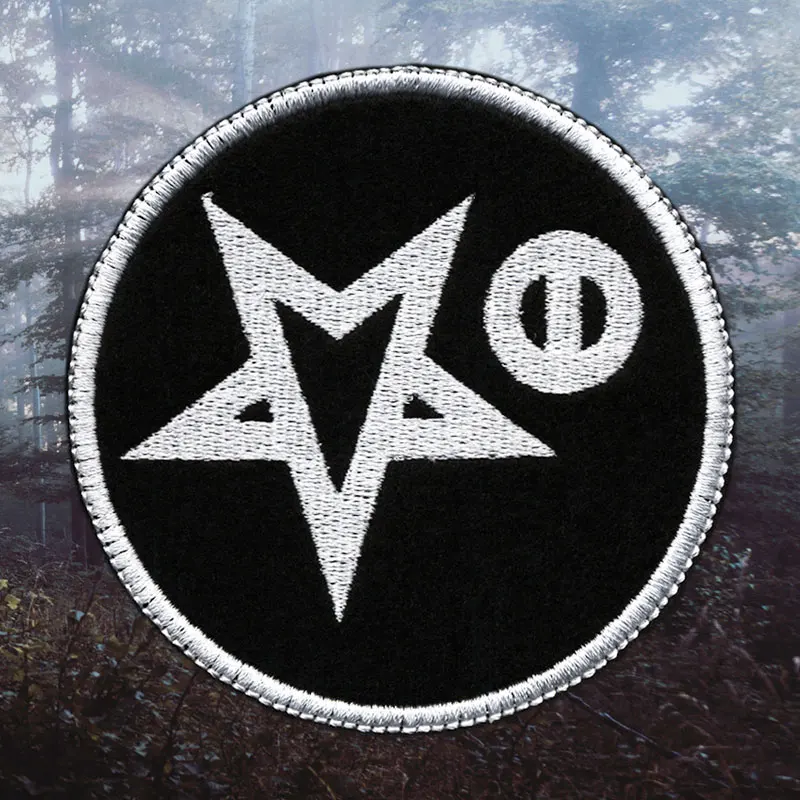 Satanic Warmaster - Pentagram | Нашивка вышитая Финляндия Finnish Black Metal Финский Блек Метал купить