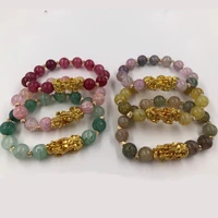fengshui bracelet pixiu charm bracelets for women men natural stone bangles good luck wealth brave health jewelry unisex