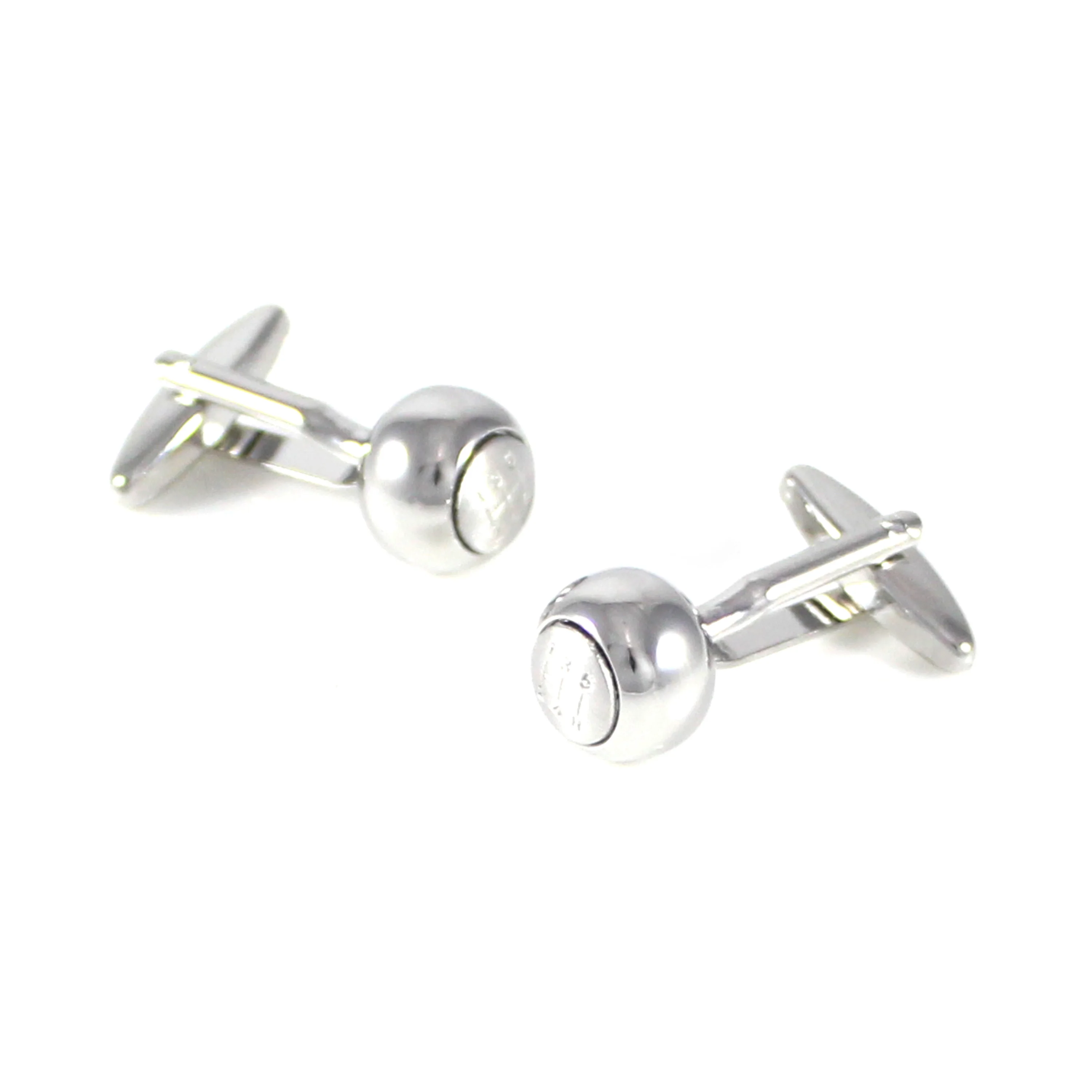 Автомобильные запонки с родиевым покрытием круглая шестерня свадебные подарок