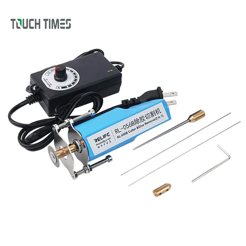 

Relife RL-056B 2 in 1 Electric Glue Removal Tool Residue OCA Glue Adhesive Remover Cutter Shovel Clean Tool For Phone Repair