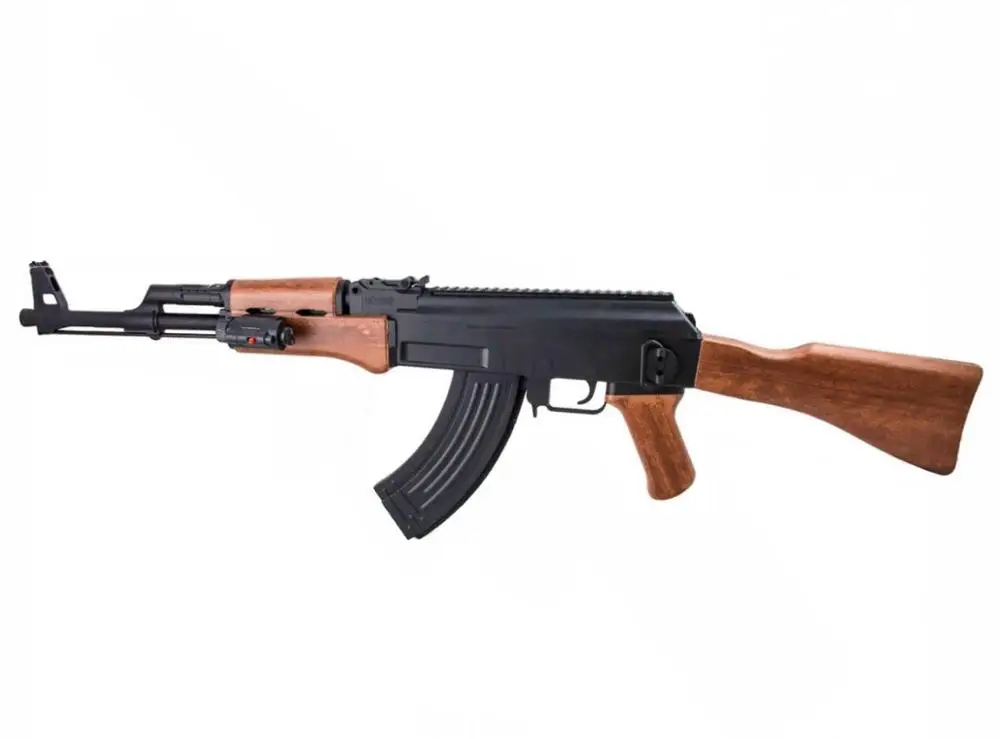 Автомат Калашникова 47 (АК 74) new большой. Один к одному стреляет пластиковыми