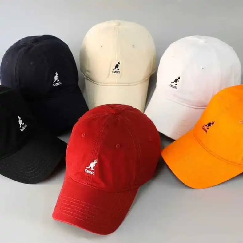 

Бейсболка Kangol с вышивкой кенгуру, Хлопковая женская летняя мягкая шляпа от солнца, брендовая Кепка Ins Tide