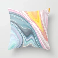 marbling decorative cushion cover 45x45 simple pillow case for sofa bedroom home decor pillow covers decorative pillowcase
