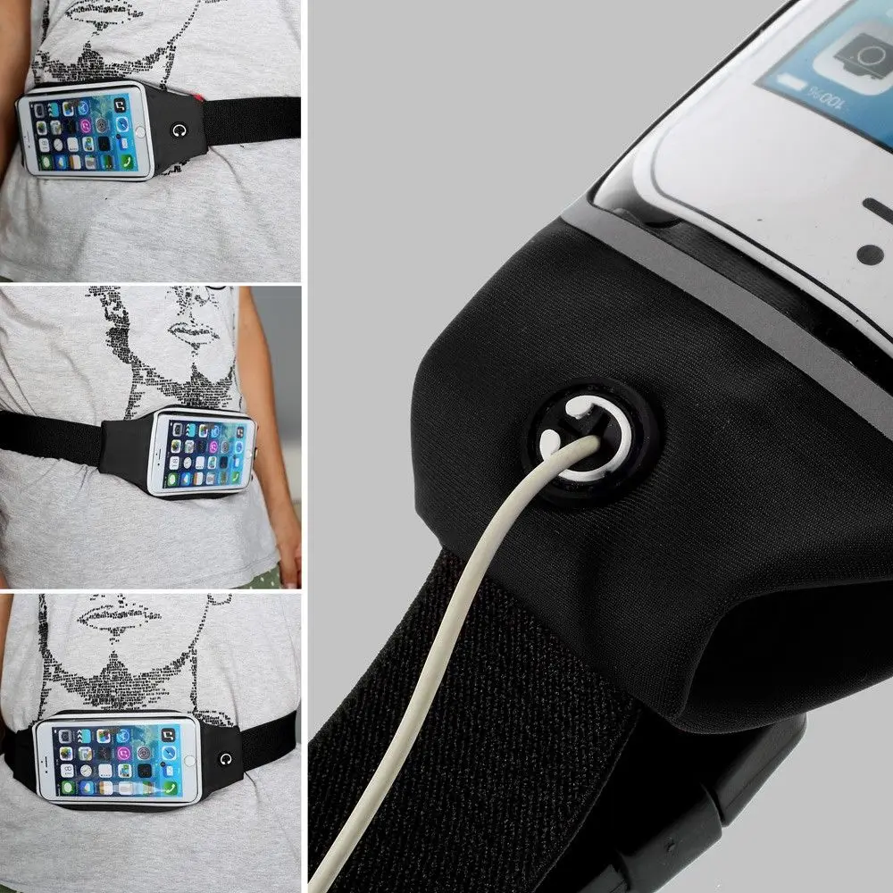 Waist pack Reflective Touch Screen Waterproof Sport Running Walking for ZTE Blade A3 (2019) | Мобильные телефоны и