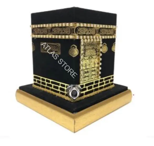 

Kaaba Models Pedestal Stone Wooden Cabinet Model color: black
